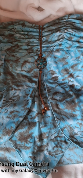 Gorgeous Venus turqoise top size s - Picture 4 of 5